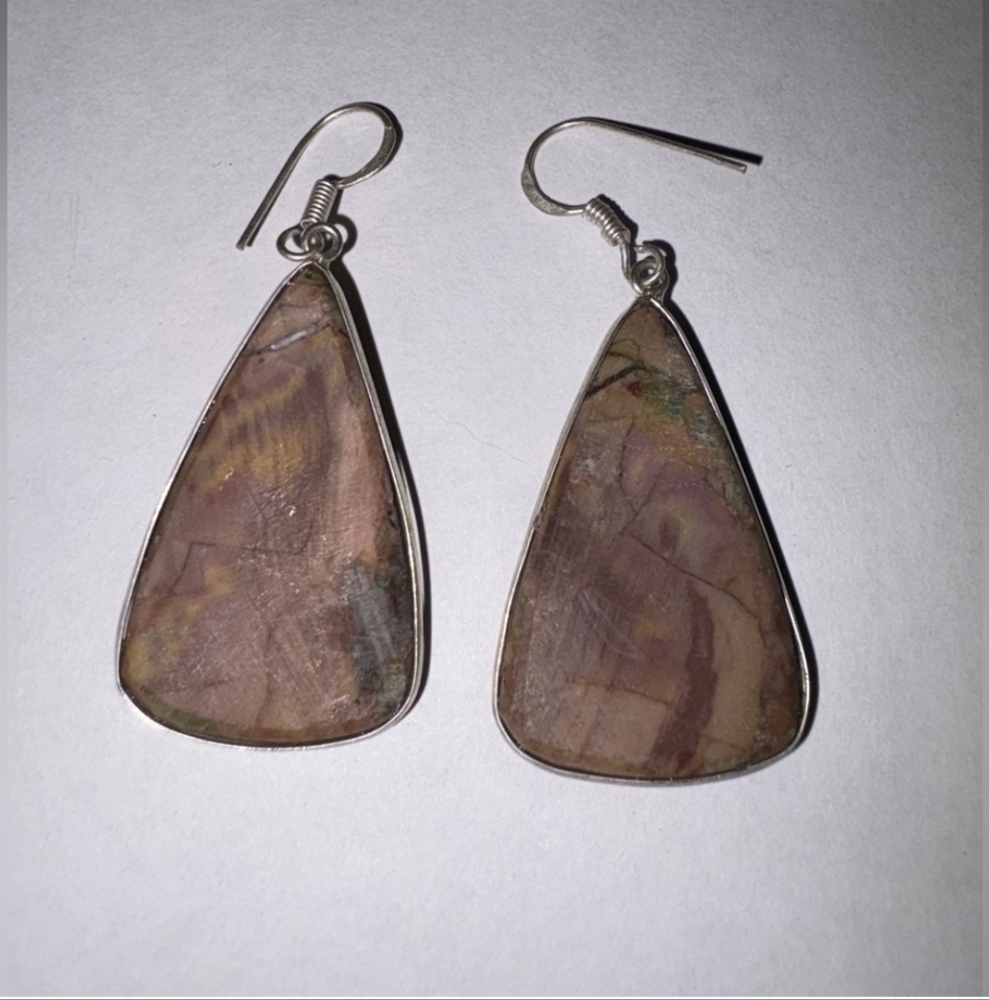 Mookite Jasper Earrings - Picture 5 of 5